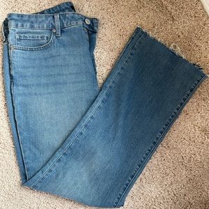 Uniqlo flare skinny flare high rise